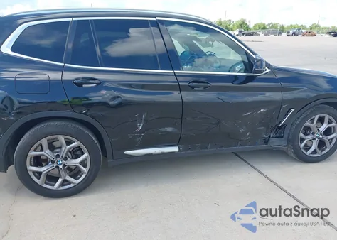 2021 BMW X3 Sdrive30I z USA, uszkodzony, nr VIN 5UXTY3C06M9E37250